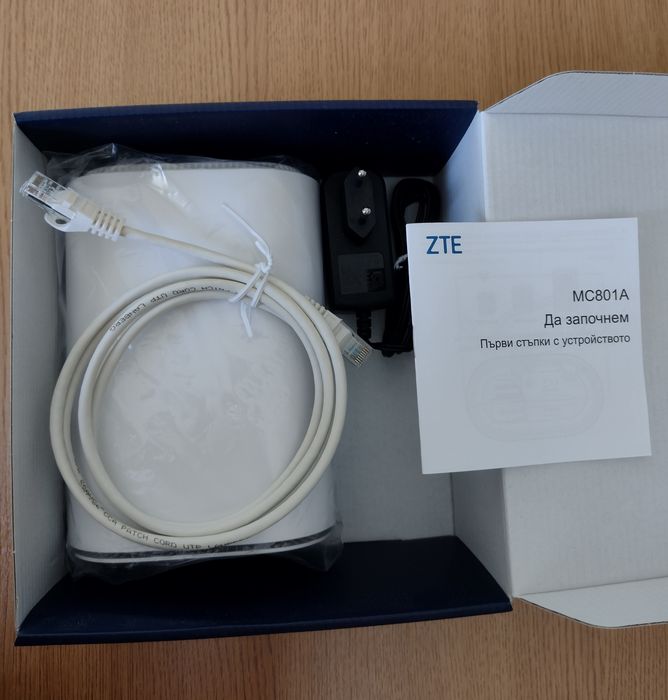 ZTE MC801A рутер, 5G, Бял