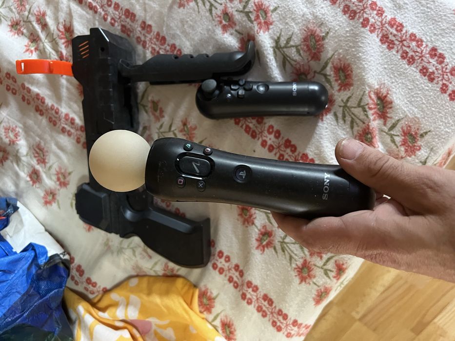 Ps move и пушка и зарядно устройство