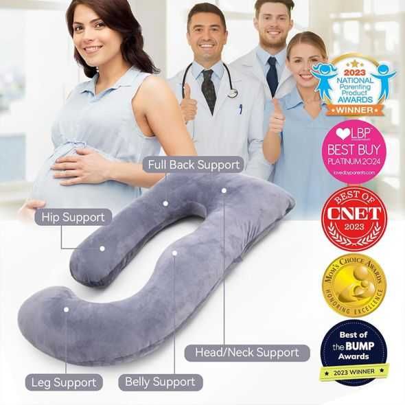 Възглавница за бременни и кърмене Momcozy U-образна