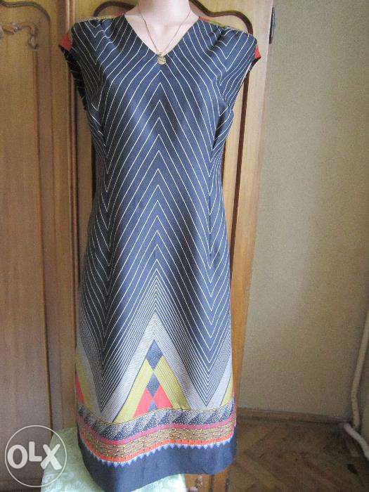 Rochie de vara neagra cu model geometric + bonus si Livrare gratuita*