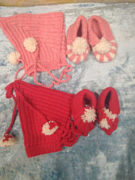 Вязаные вещи для детей ручной работы