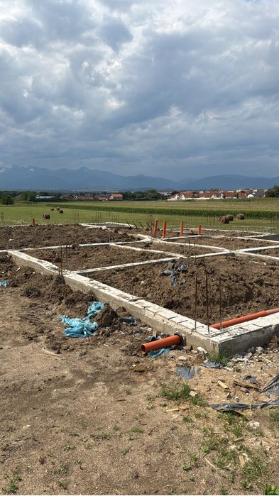 Ocazie! Teren Intravilan + proiect si fundatie finalizate!