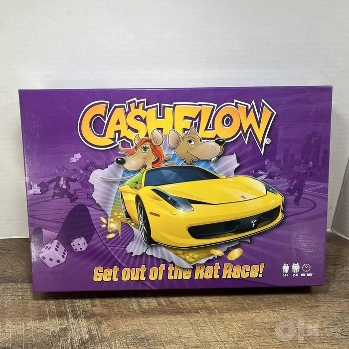 Настольная игра Cashflow, денежный поток. Новая. Доставка 24/7