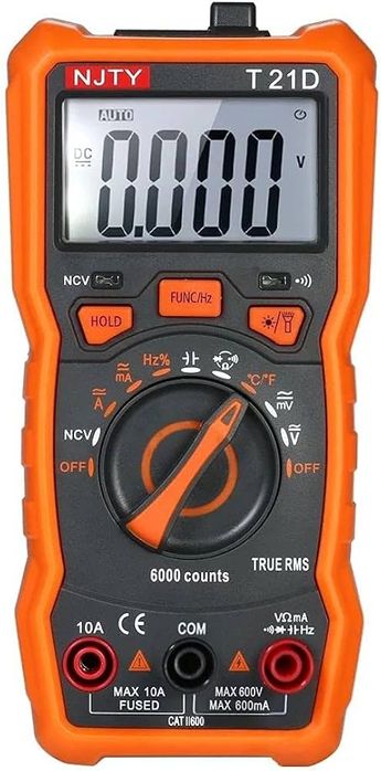 Мультиметр цифровой NJTY T21D