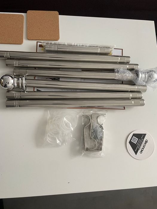 Bara de perdea extensibila 76-228cm