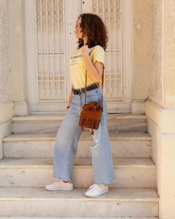 сумка бохо кожанная