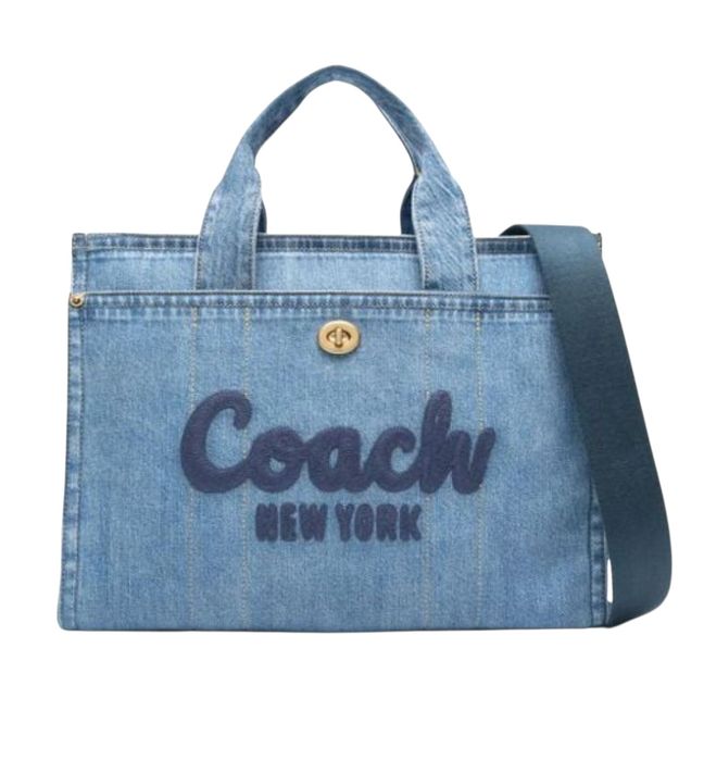 Чанта Coach cargo denim