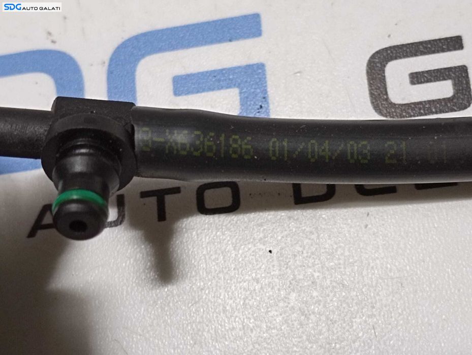 Rampa Retur Combustibil Motorina Injectoare Peugeot 607 1.6 HDI 2000 - 2010 Cod X636186 [M5674]