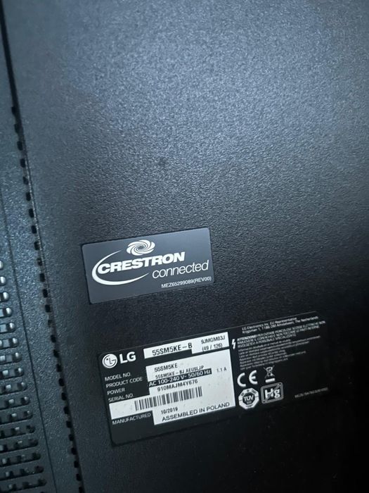 Monitor LG 55SM5KE-B profesional