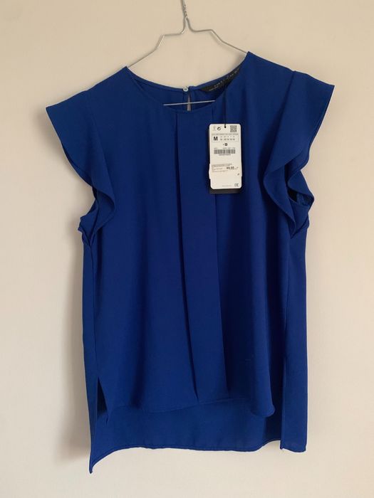 син топ без ръкав  Zara