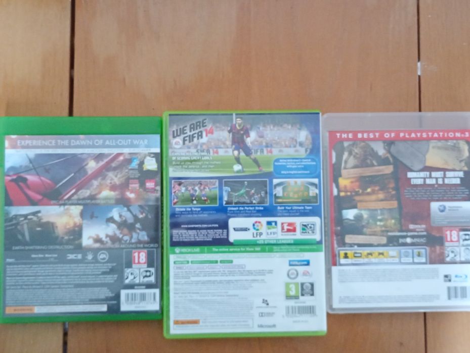 Три игри за за Xbox one, xbox 360 , PS3