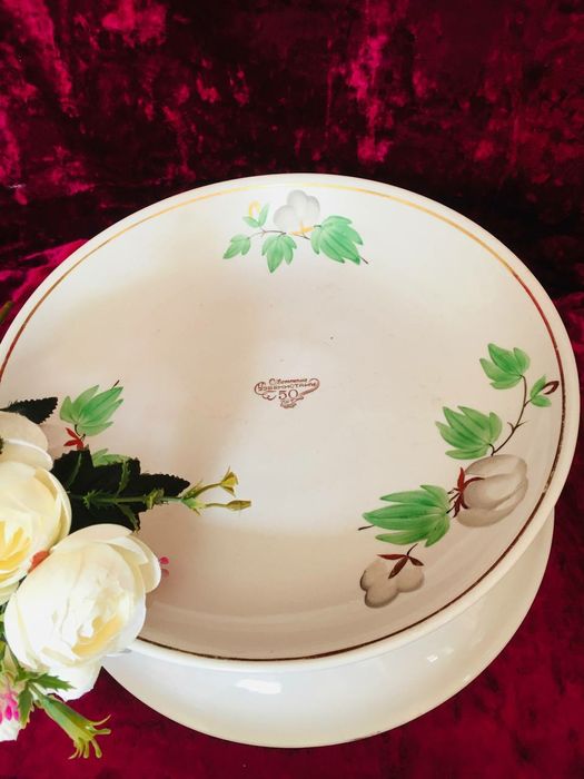 Красивое Блюдо Хлопок