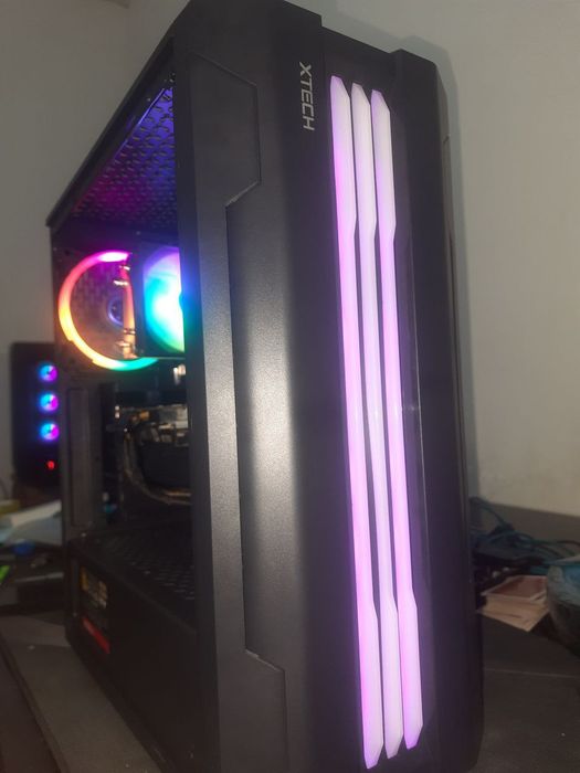 НОВЫЙ игровой компютер (i5-12400) e5 2680v4 + X99, SSD 256GB M2 NVME