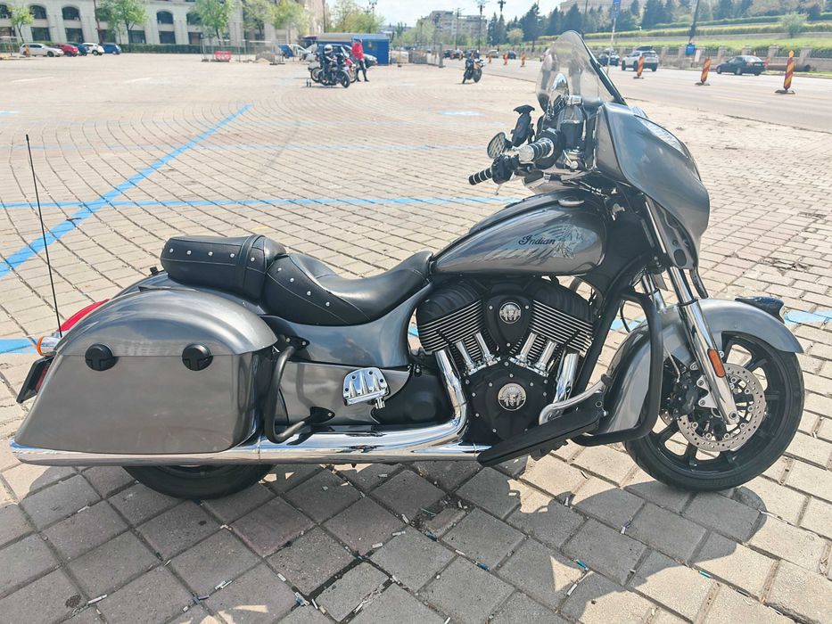 Indian Chieftain 2018, Steel Gray, 49ST, TS111