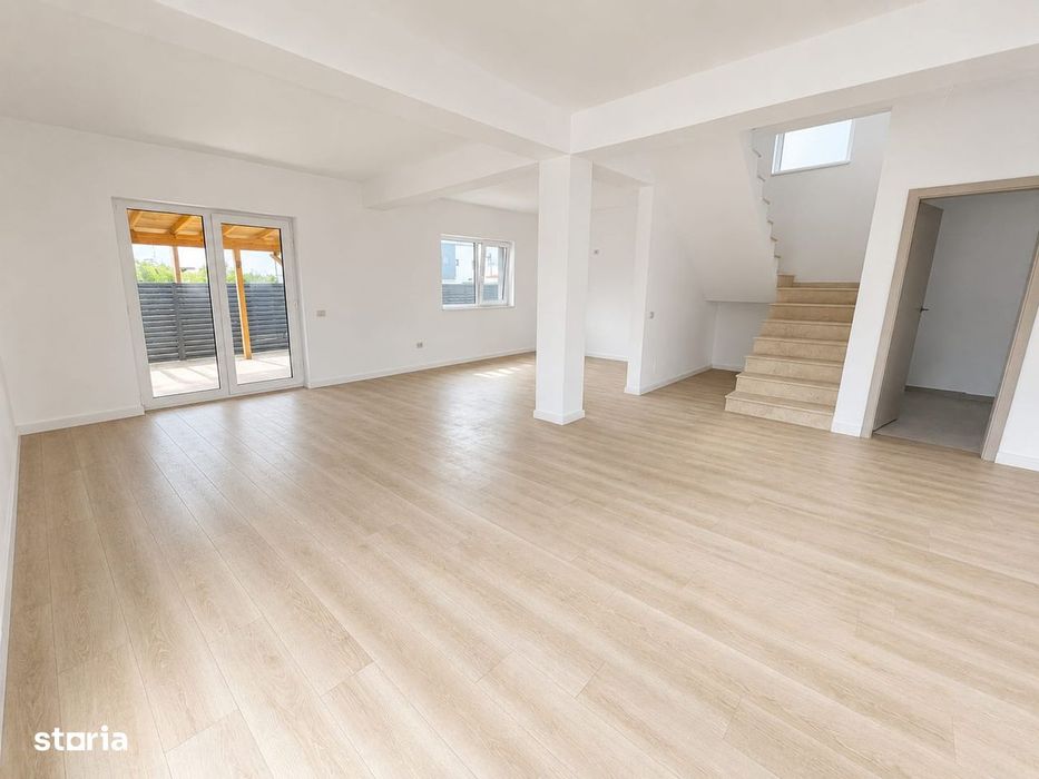 Casă individuală P+1E + pod | 3 dormitoare | 3 băi | Comision 0%