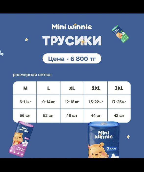 Памперсы - трусики для детей
