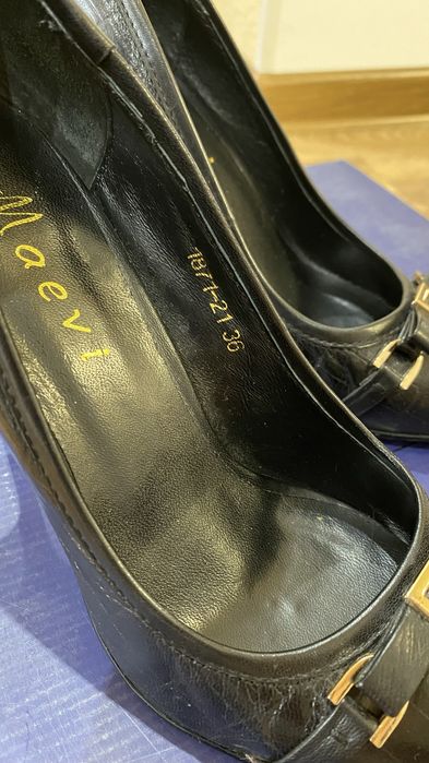 Туфли, черного цвета, размер 36