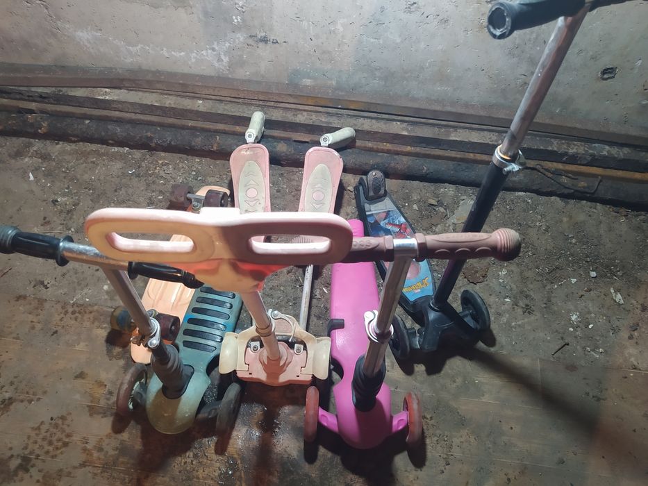 Самокаты и пениборт.