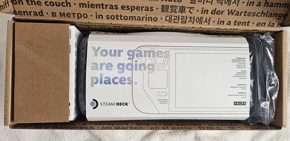 Steam Deck LCD 1Tb SD 512