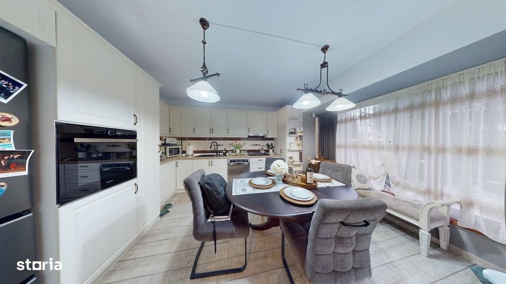 Casa mobilata lux - 132 mp utili, teren de 265 mp - Calea Cisnadiei