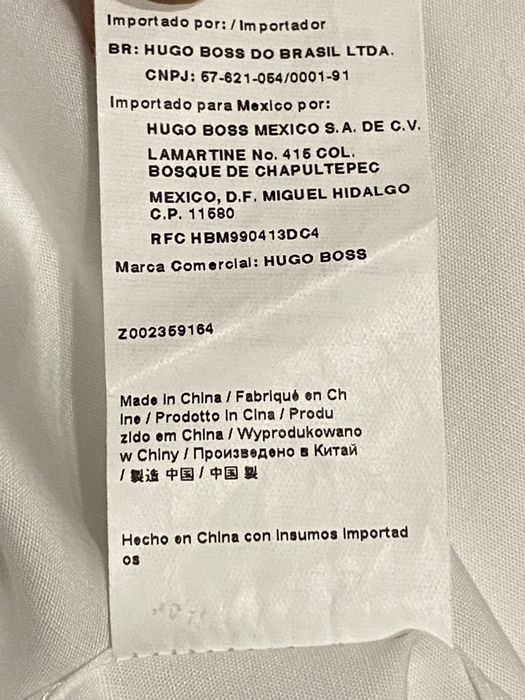 HUGO BOSS риза- regular