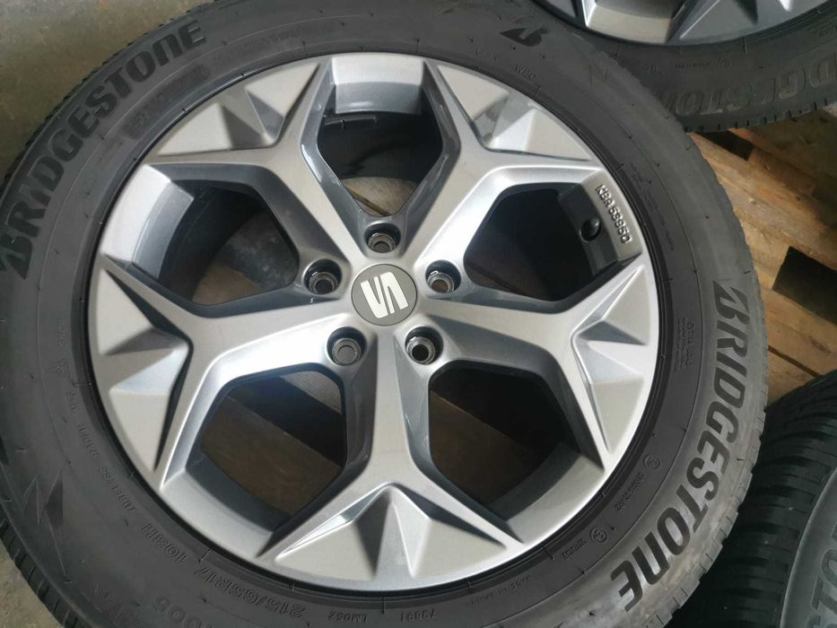 Jante Originale Seat Ateca / Terraco R 17 cu anvelope de iarna