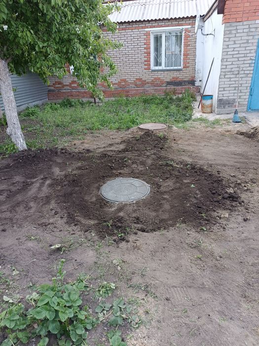 Копка септиков траншей