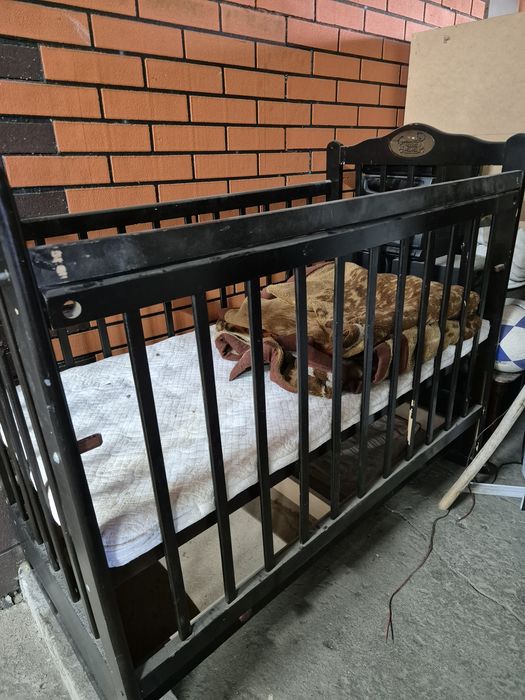 Манеж для детей черный