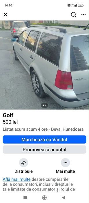 Vand golf 4 alh 5+ 1 trepte  !!!!!pentru dezmembrari!!!!