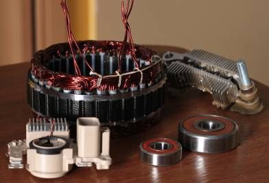 Ремонт генераторов и стартера 12/24 вольт