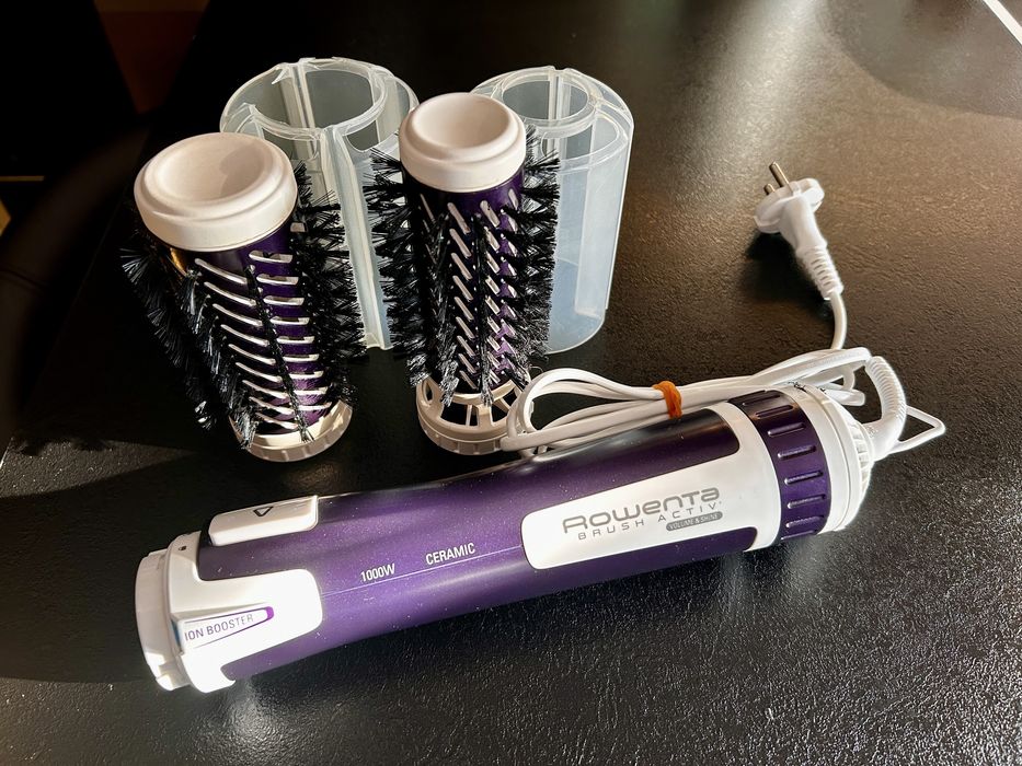 Perie electrică Rowenta Brush Activ 1000W – ceramic, ionizare