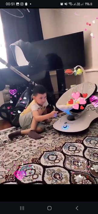 Продам люльку , работает от сети