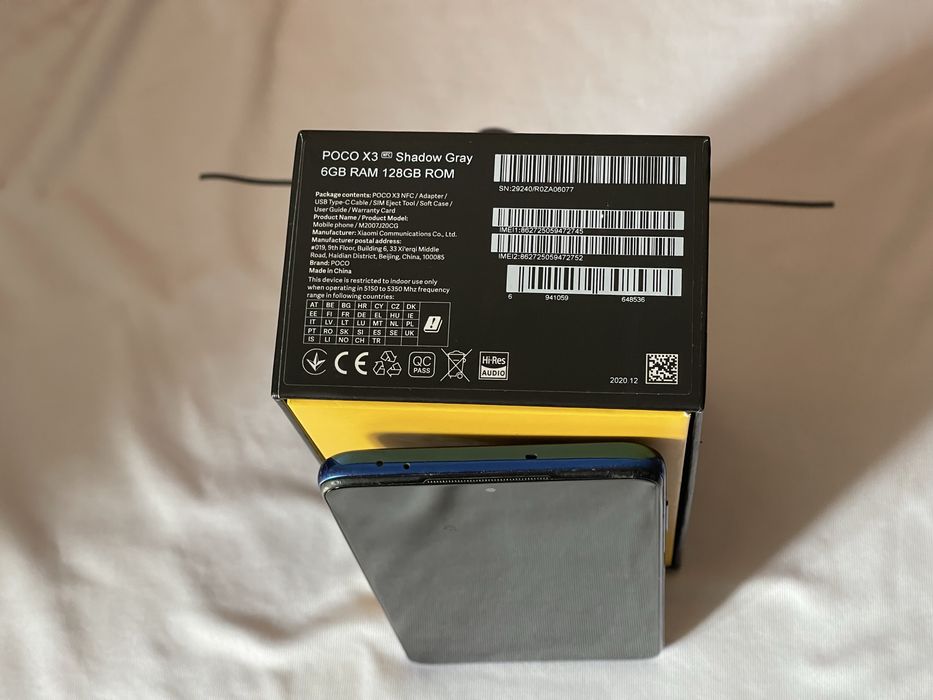 Poco X 3 NFC состояние отличное,