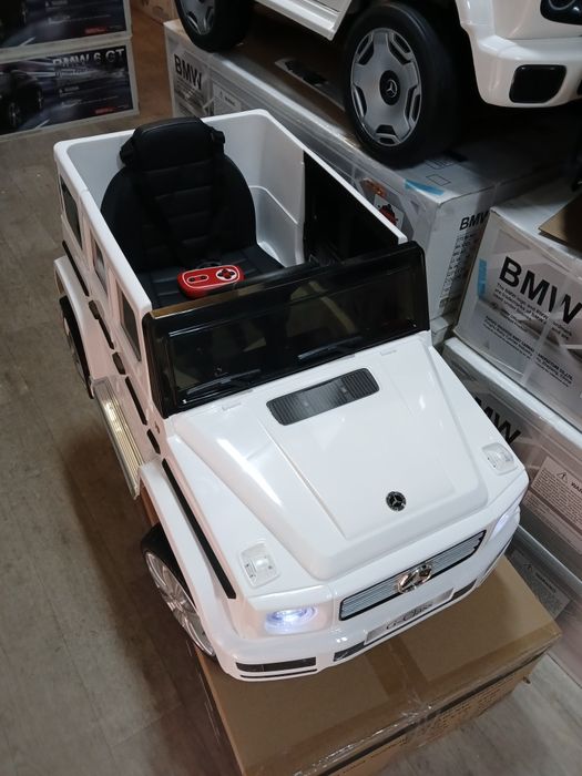 Промоция!! Нов Акумулаторен джип Mercedes G500 с меки гуми 12v