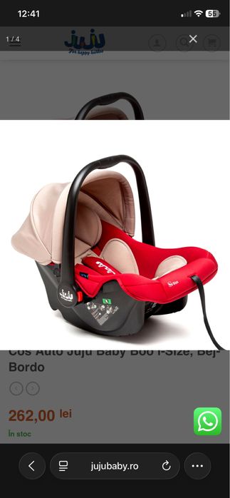 Scoica auto bebelusi