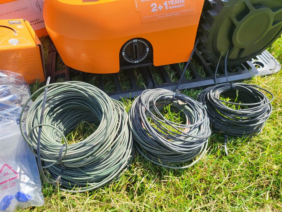 Косачка робот WORX Landroid WR130E + ACS пълен комплект + 50м кабел