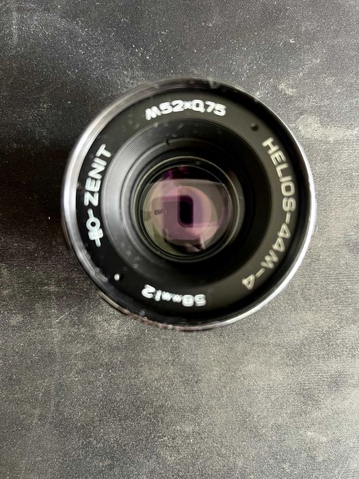 Обектив Helios-44M-4 58mm f/2 – Zenit, M42 Nikon Sony