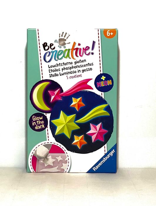 Set de creatie pentru copii stelute cu neon