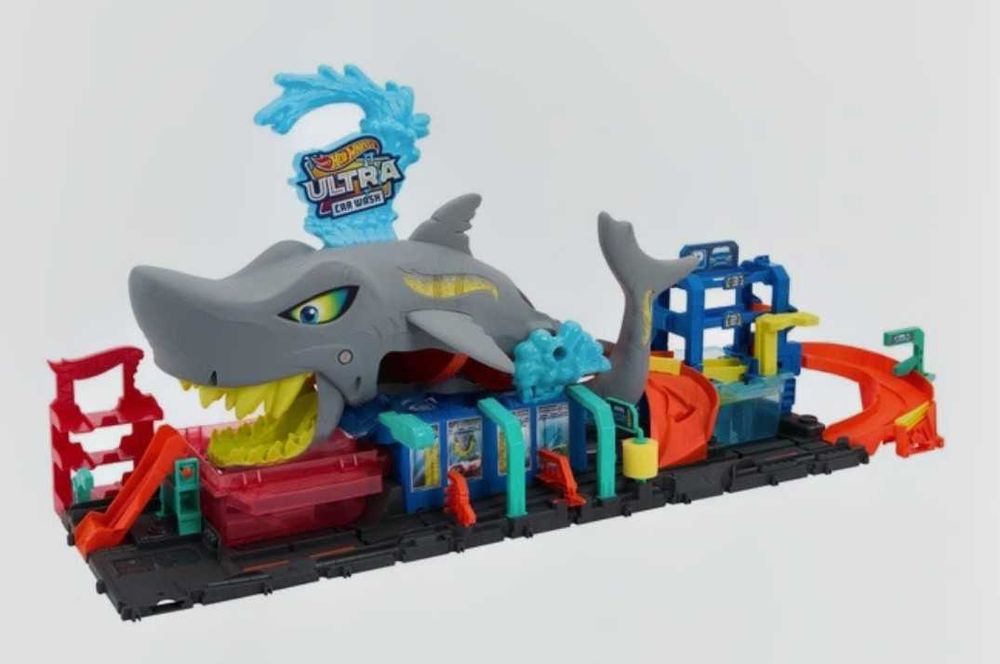 Автомивка Hot wheels Акула писта за коли