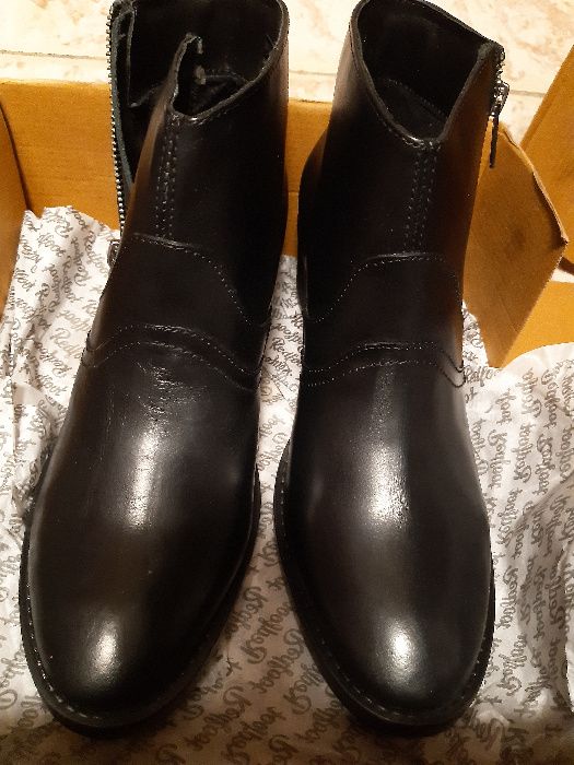 3бр НОВИ боти/кубинки от естествена кожа