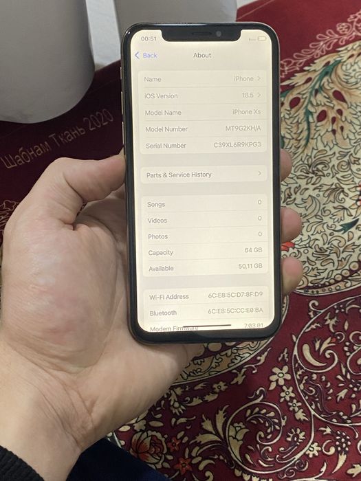 Iphone XS 64gb srochna sotiladi