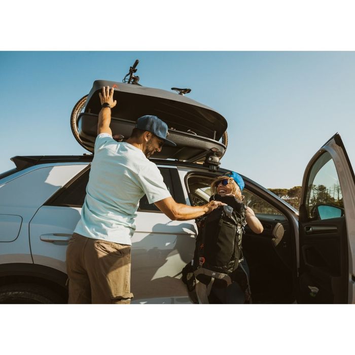 Cutie portbagaj G3 All Time 480 Gri inchis, 193x74x37cm, 390L