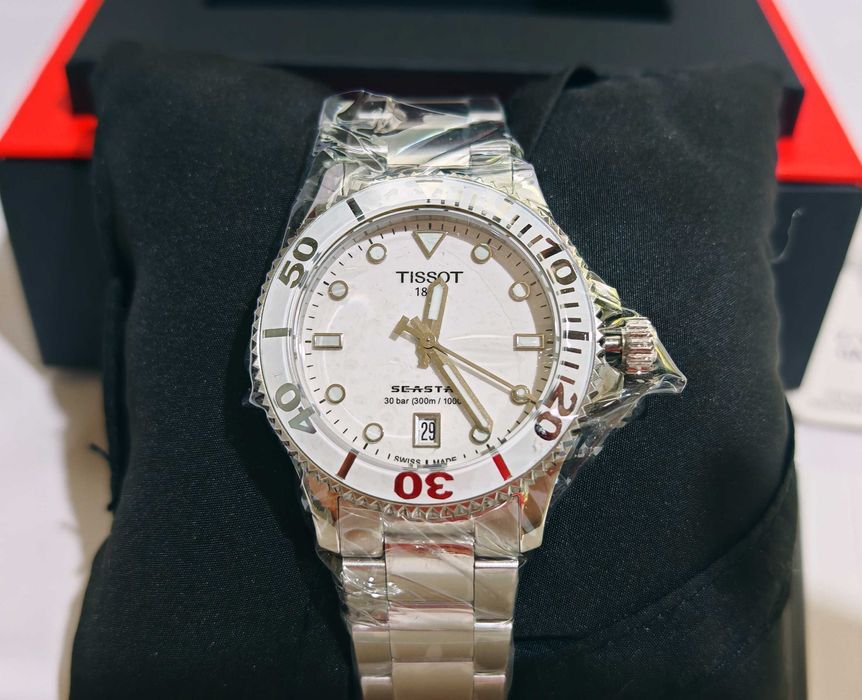 TISSOT SEASTAR 1000 CHRONOGRAPH Automat t-race prc 516 PRC 200 Quickster PR 100 Supersport Tradition CLASSIC DREAM SWISSMATIC watch часовник ЧИСТО НОВ