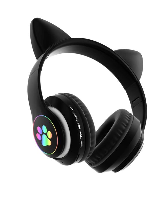 Наушник детский Fengchengjia toys Bluetooth черный