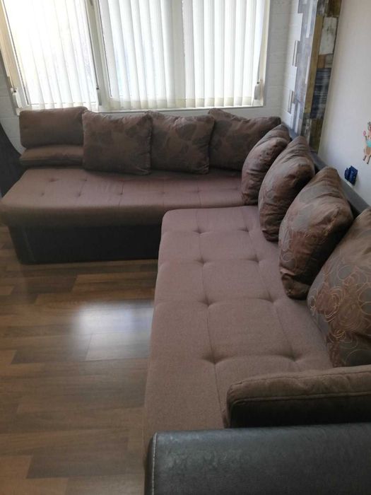 Ъглов диван без следи за т употреба