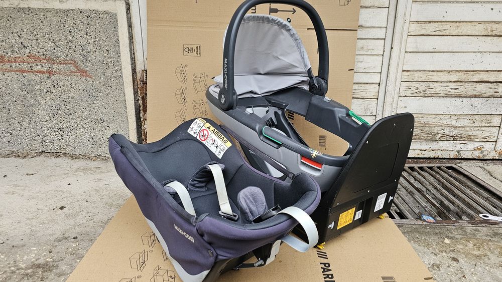 Maxi Cosi Coral + FamilyFix3