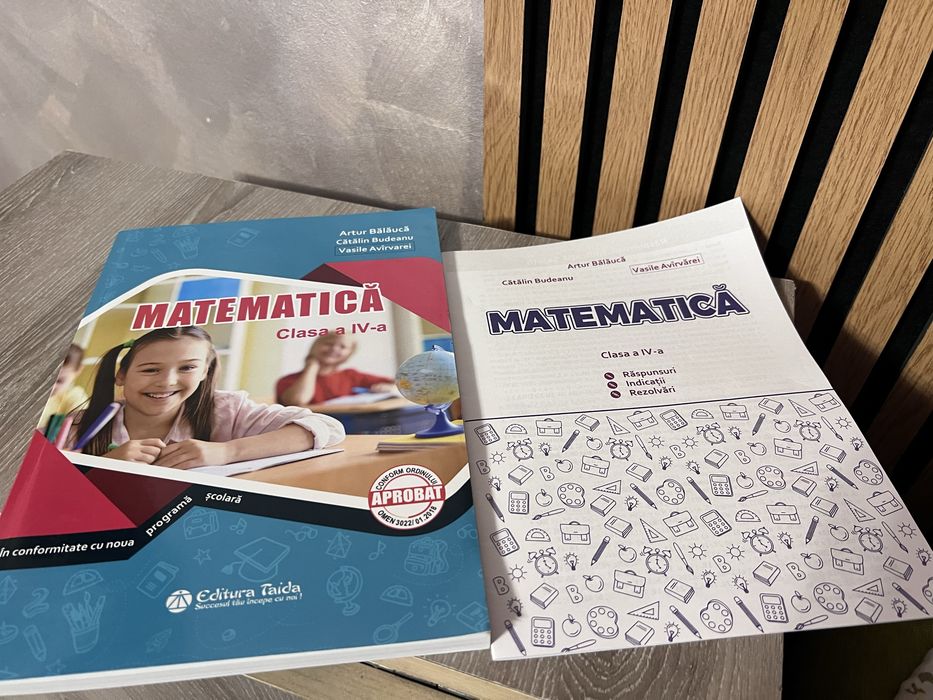 Matematica pentru clasa a IV-a colegiu
