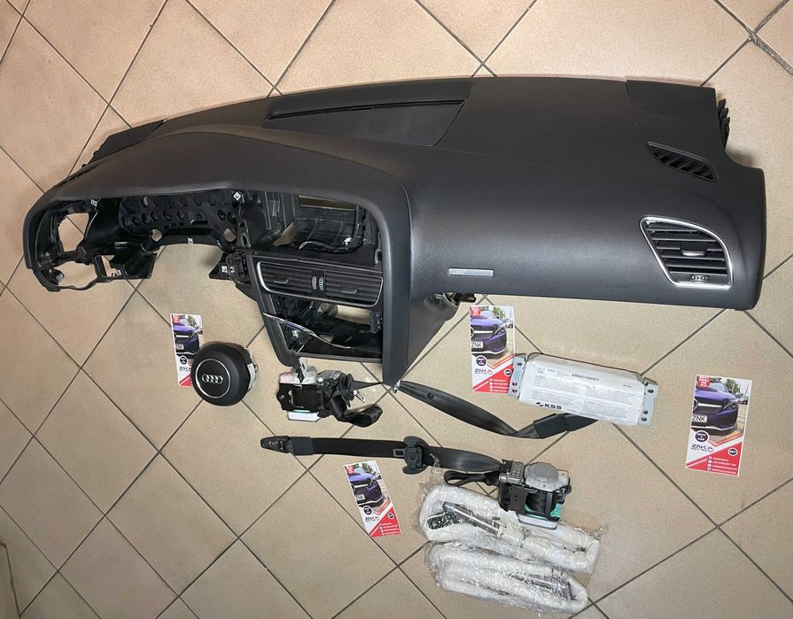 Audi A4 A5 b8 8t - kit airbag volan S line / pasager - plansa de bord
