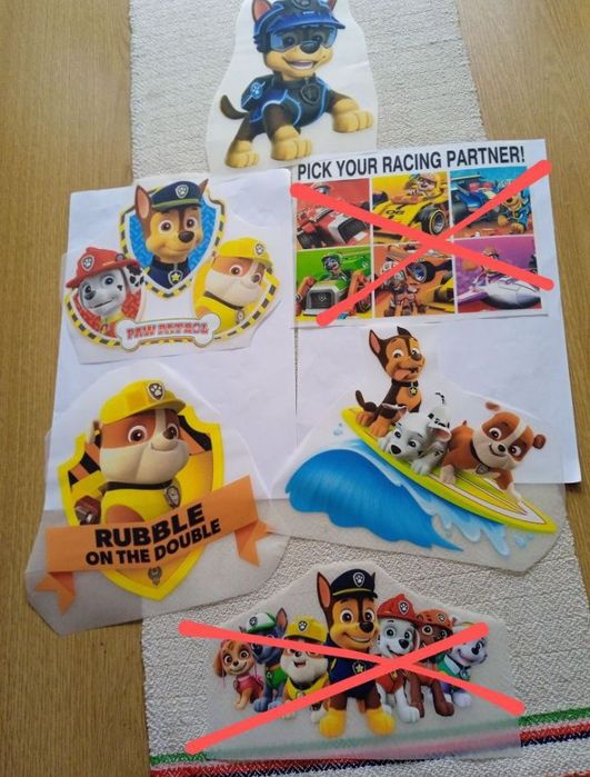 Termo stickere Paw Patrol și altele