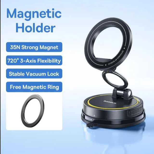 Универсальный магнитный держатель для телефона Magsafe  от Baseus